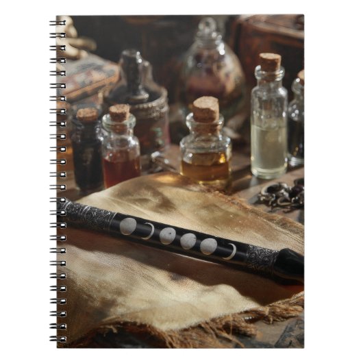 Alchimie Moon Phases Potion Carnet (Devant)