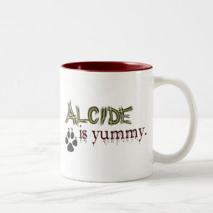 Alcide is Yummy. Tweekleurige Koffiemok