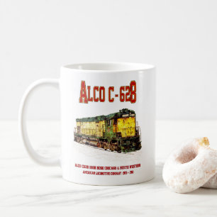 Alco C-628 alias Alco Century 628 Diesel Locomotie Koffiemok