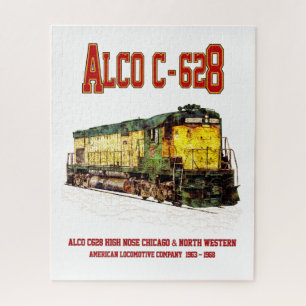 Alco C-628 alias Alco Century 628 Diesel Locomotie Legpuzzel