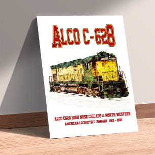 Alco C-628 ook bekend als Alco Century 628 Diesell Poster