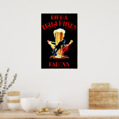 Alcohol BIRRA ITALA PILSEN PADOVA  Beer Poster (Keuken)