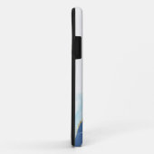 Alcohol blue ink iPhone Case (Achterkant/rechts)