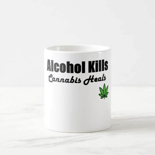 Alcohol doodt Cannabis Heals Mok (Center)
