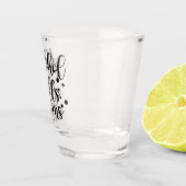 Alcohol doodt Germs | Funny Pandemic Virus Humor Shot Glas (Rechts)