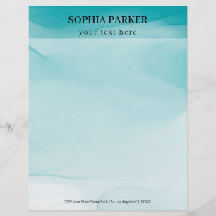 Alcohol Ink Briefhoofd