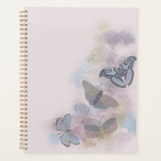 Alcohol Ink Butterflies Planner (Voorkant)