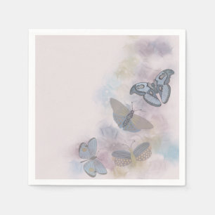 Alcohol Ink Butterflies Servet