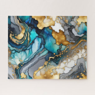 Alcohol Ink Puzzle Legpuzzel