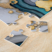 Alcohol Ink Puzzle Legpuzzel (Zijkant)
