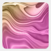 Alcohol Ink Set Aurora Digital Paper-40817 Vierkante Sticker (Voorkant)