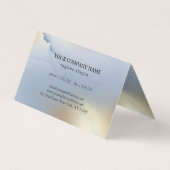 Alcohol Ink Texture Visitekaartjes (Achterkant)