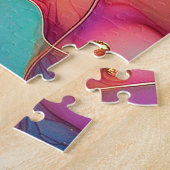 Alcohol Inkt Puzzel (Zijkant)