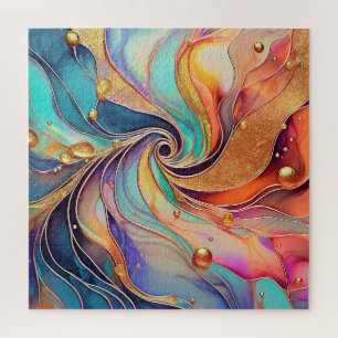 Alcohol Inkt Puzzel