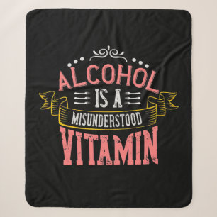 Alcohol is een verkeerd begrepen vitamine sherpa deken