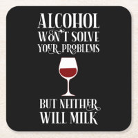 Alcohol lost je problemen niet op.