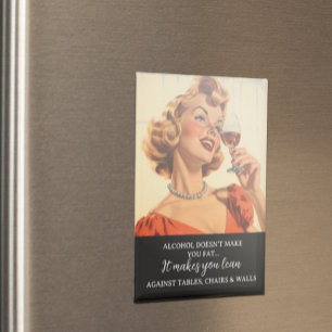 Alcohol maakt je niet dik magneet