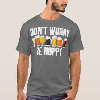 Alcohol Maakt Niet Uit Wees Blij Grappige Mannen V T-shirt