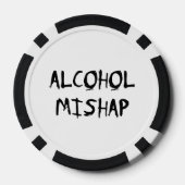 Alcohol Mishap Pokerchips (Achterkant)