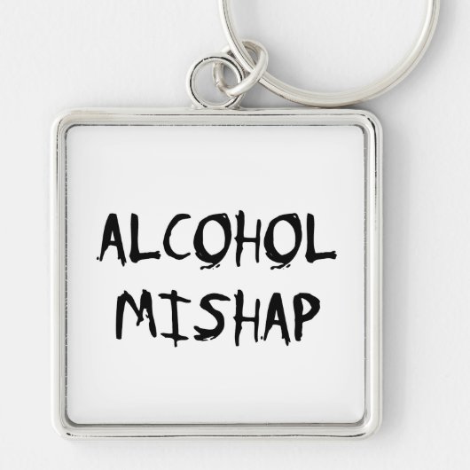 Alcohol Mishap Sleutelhanger (Voorkant)