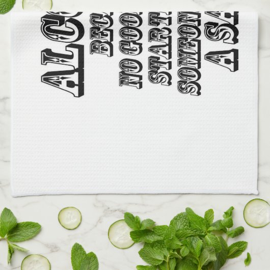 ALCOHOL - Omdat Theedoek (Gevouwen)