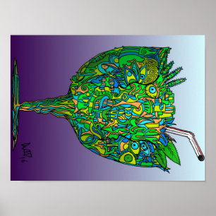 Alcohol. Poster