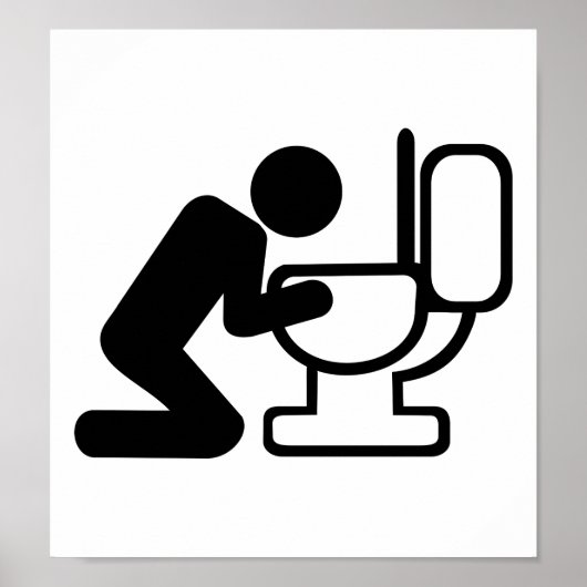 Alcohol-puintoilet Poster (Voorkant)