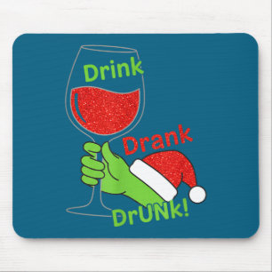 Alcohol & Staarten Drink Gedronken Gedronken! Grap Muismat