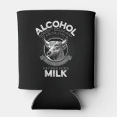 Alcohol vs. melk blikjeskoeler (Achterkant)