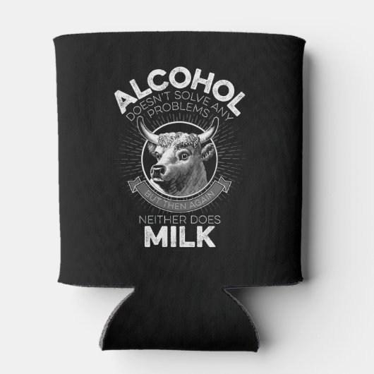 Alcohol vs. melk blikjeskoeler (Achterkant)