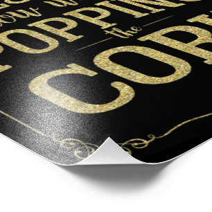 alcoholbruiloft, pop kurk, gepopte vraag, foto afdruk