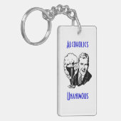 Alcoholica Unanimous Sleutelhanger (Voorkant Links)