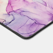 Alcoholinkt in pastelkleuren patroon gepersonalise bureaumat (Hoek)