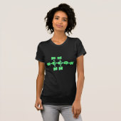 alcoholmolecule t-shirt (Voorkant volledig)