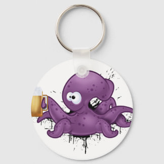 Alcoholoctopus Sleutelhanger