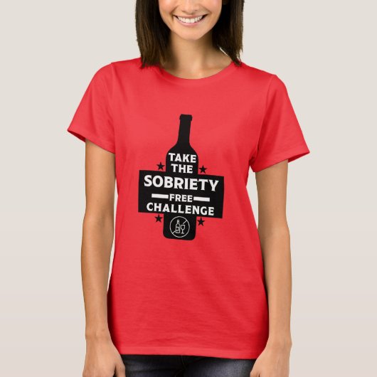 Alcoholvrij en nuchter t-shirt (Voorkant)