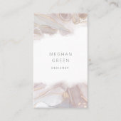 alcool naturel éthéré encre Carte de visite modern (Devant)