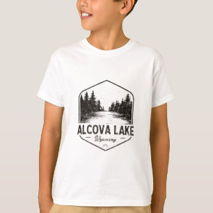 Alcova Lake Wyoming Buiten Activiteiten Vintage 3  T-shirt