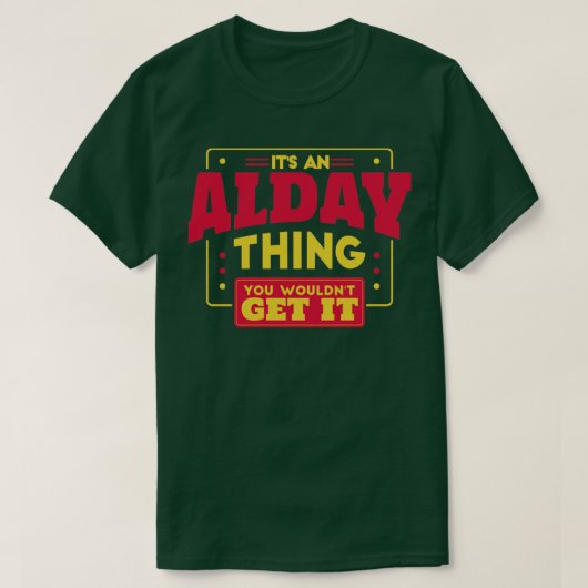 Alday T-shirt (Design voorkant)