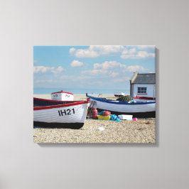 Aldeburgh Beach Canvas Afdruk