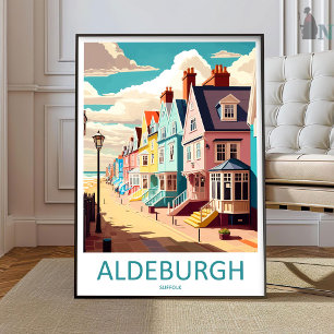 Aldeburgh Reisprint Muur Kunst Aldeburgh Muur Hang Poster