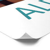 Aldeburgh Vintage Reisposter Ski Nationaal Park Poster (Hoek)