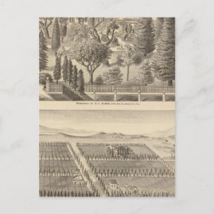 Alden residentie, Harmon Tract Briefkaart