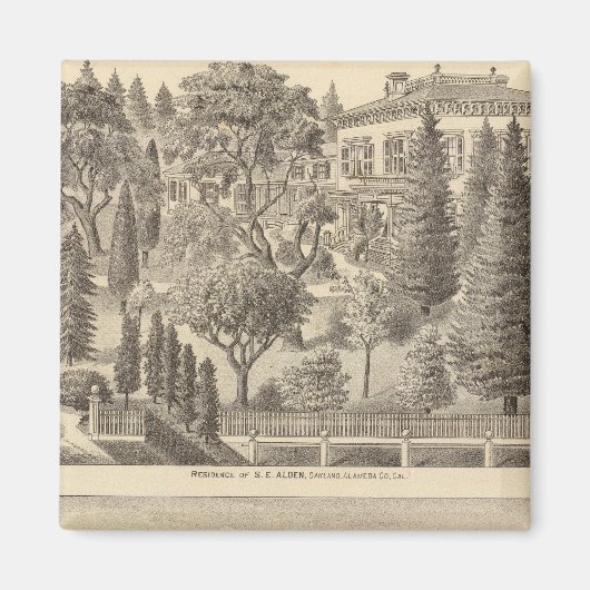 Alden residentie, Harmon Tract Magneet (Voorkant)