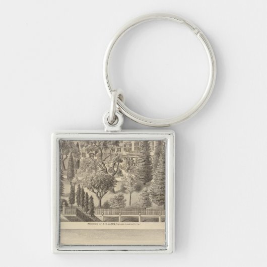 Alden residentie, Harmon Tract Sleutelhanger (Voorkant)