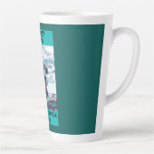 Alderburgh Suffolk Beach Art Grand Café Mug (Droite)