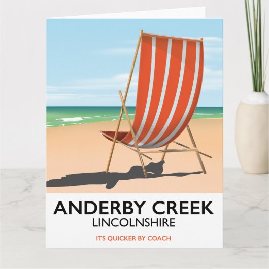 Alderby zeereisposter kaart (Voorkant)