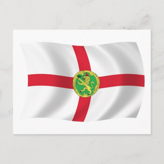 Alderney Flag Briefkaart (Voorkant)