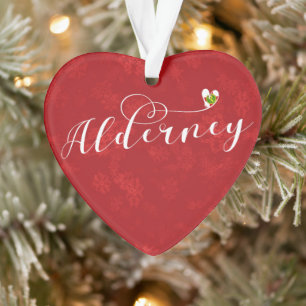 Alderney Flag Heart, Channel Isles
