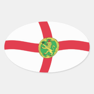 Alderney Vlag Sticker